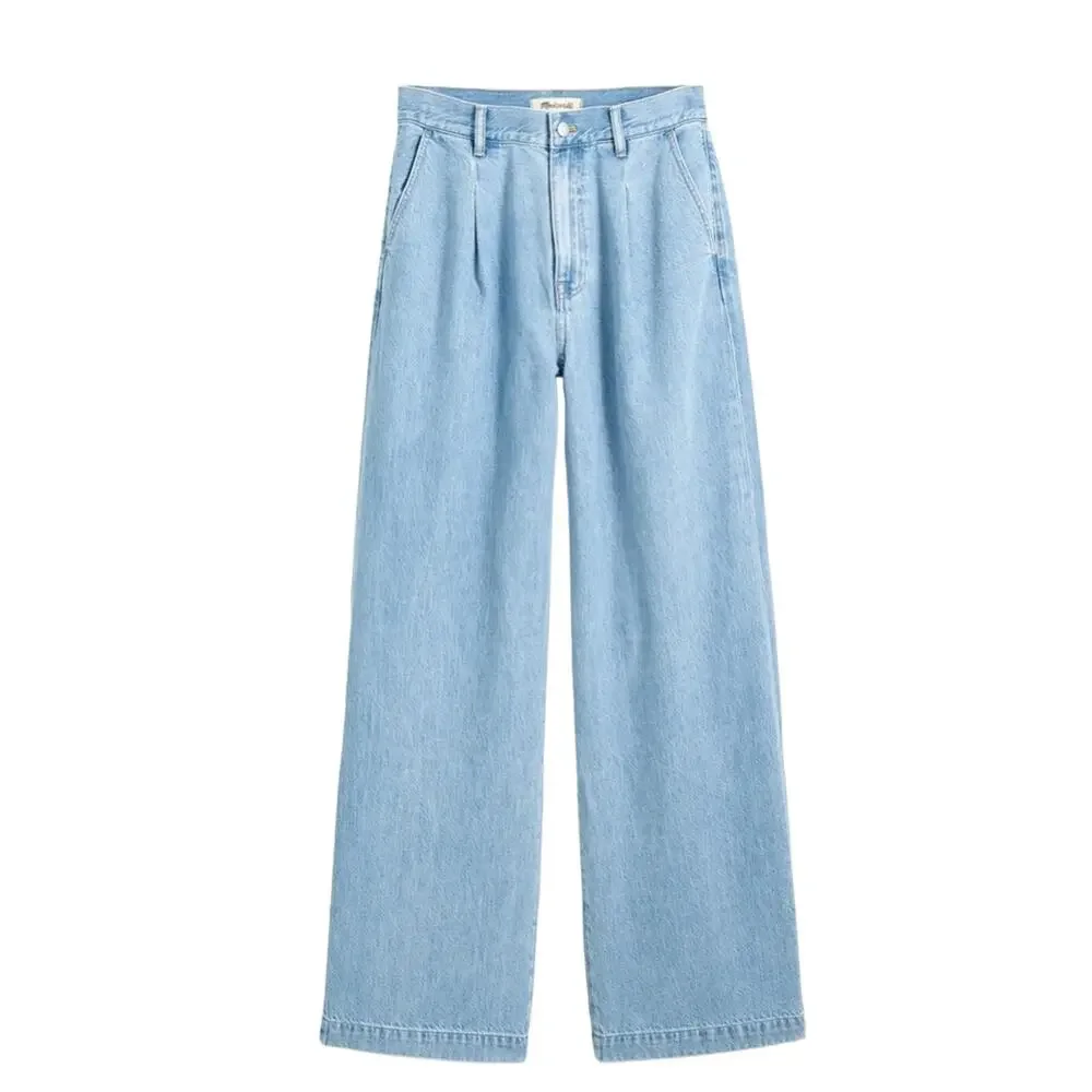 Madewell HARLOW Wide Leg/High Rise Jeans - Picture 2 of 13